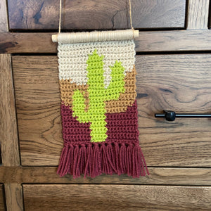 Saguaro Cactus Wall Hanging