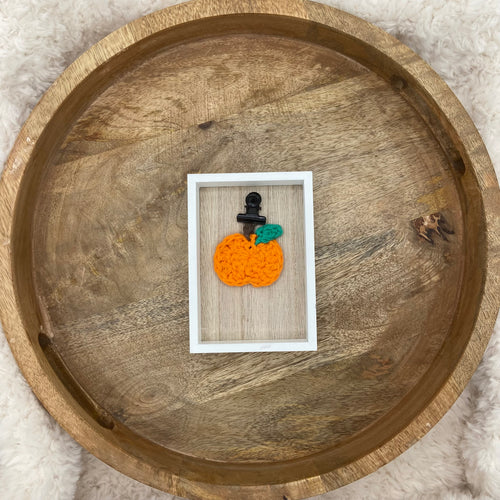 Pumpkin Mini Clip Shadow Box