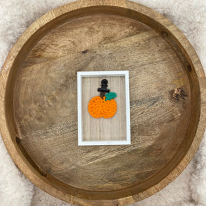 Pumpkin Mini Clip Shadow Box