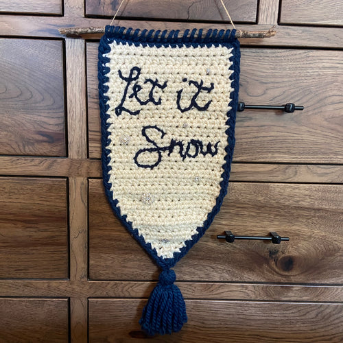 Let It Snow Wall Hanging