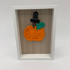 Pumpkin Mini Clip Shadow Box