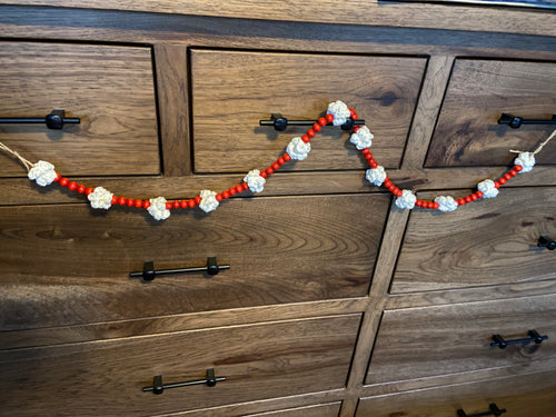 Cranberry Popcorn Garland