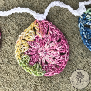 Easter Egg Garland - Tie Dye