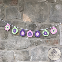 Load image into Gallery viewer, Easter Egg Garland - Pastel Multi