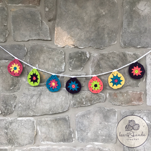 Easter Egg Garland - Bright Multi