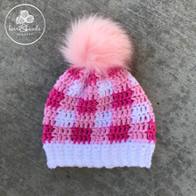 Load image into Gallery viewer, Plaid Beanie, 12-18mo