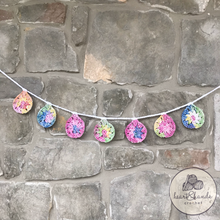 Load image into Gallery viewer, Easter Egg Garland - Tie Dye