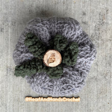 Load image into Gallery viewer, Pumpkin, Cabled, L - Grey