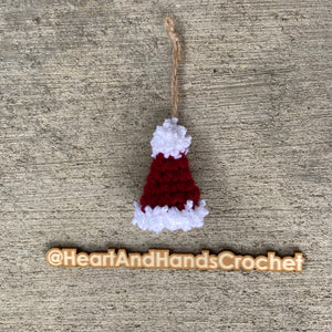 Mini Santa Hat Ornament