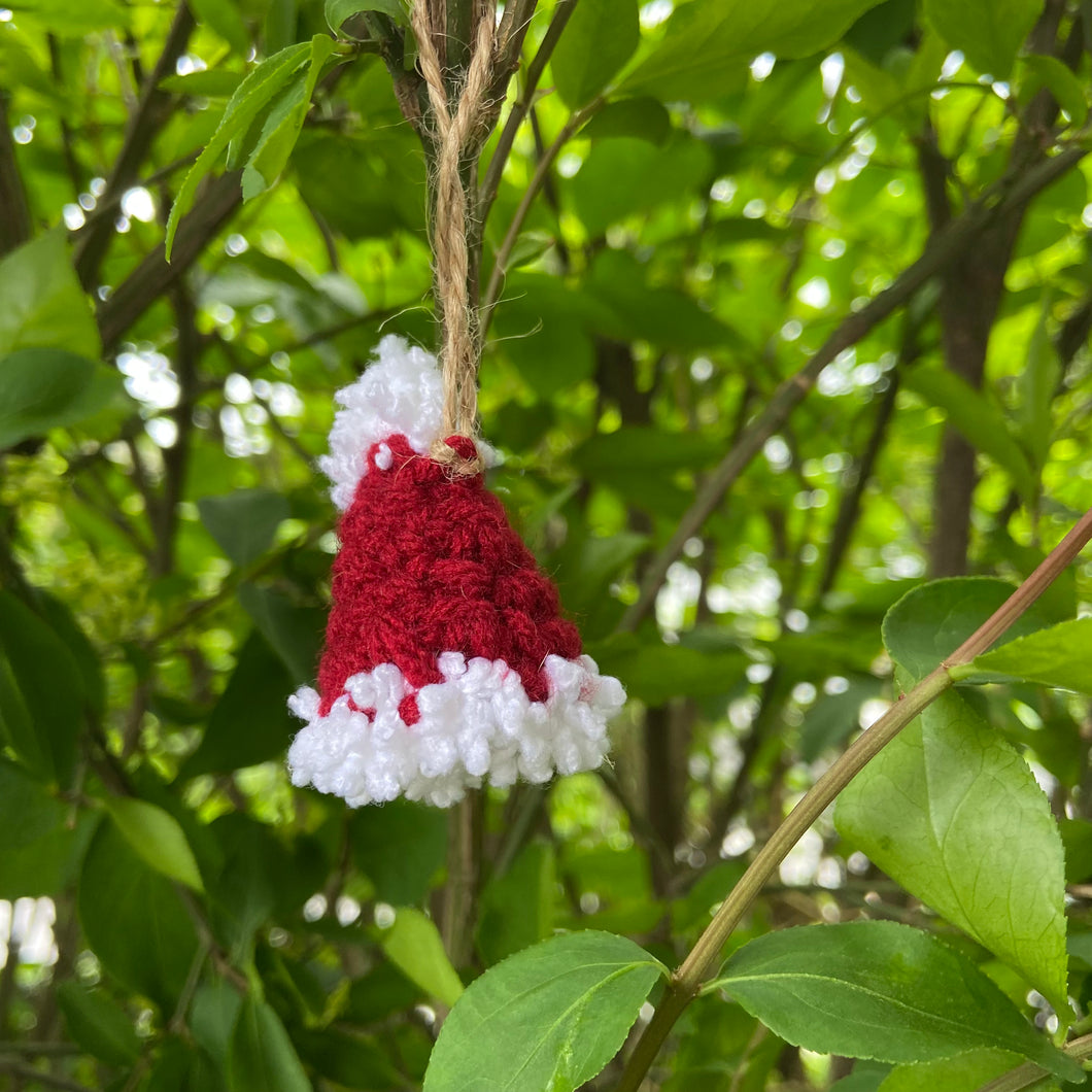 Mini Santa Hat Ornament