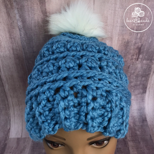 Campfire Beanie - Air Force Blue