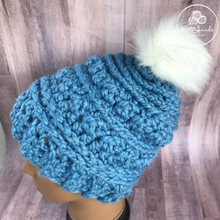 Load image into Gallery viewer, Campfire Beanie - Air Force Blue