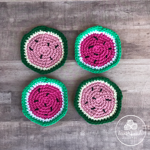 Watermelon Coasters