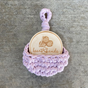 Hanging Basket, Small, Lavender