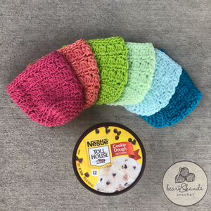 Ice Cream Pint Cozy - Tart Orange