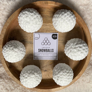 Indoor Snowballs, Set of 6
