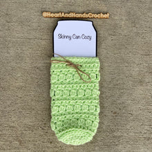 Load image into Gallery viewer, Lucille Skinny Can Cozy - Pistachio