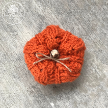 Load image into Gallery viewer, Pumpkin, Cabled, M - Burnt Orange