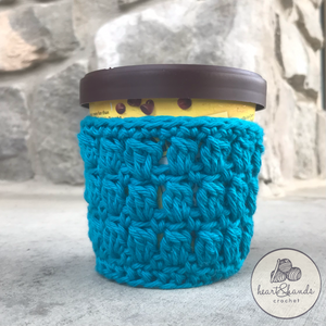 Ice Cream Pint Cozy - Turquoise