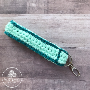 Key Fob - Beach Glass/Teal