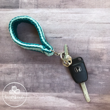 Load image into Gallery viewer, Key Fob - Beach Glass/Teal