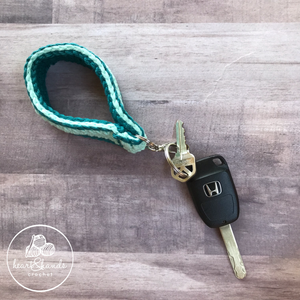 Key Fob - Beach Glass/Teal