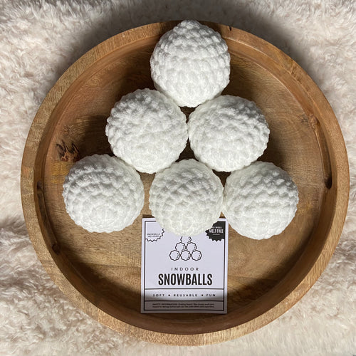 Indoor Snowballs, Set of 6