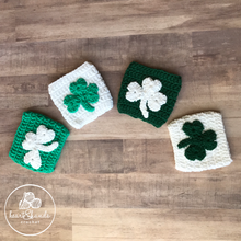Load image into Gallery viewer, Shamrock Cozy - Mod Green/White
