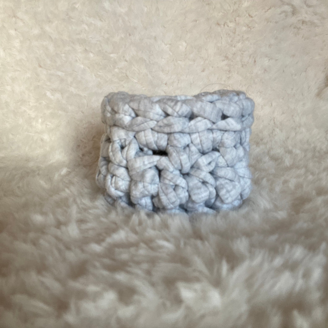 Moss Stitch Basket