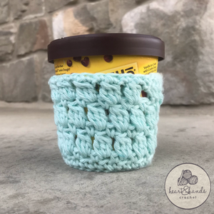 Ice Cream Pint Cozy - Aqua