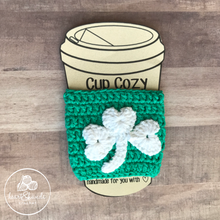 Load image into Gallery viewer, Shamrock Cozy - Mod Green/White