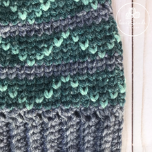 Load image into Gallery viewer, Harper Pine Beanie - Blue Lobster/Blue Raspberry/Poppy Seed