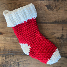 Load image into Gallery viewer, Blanket Yarn Chunky Christmas Stocking