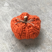 Load image into Gallery viewer, Pumpkin, Cabled, M - Burnt Orange